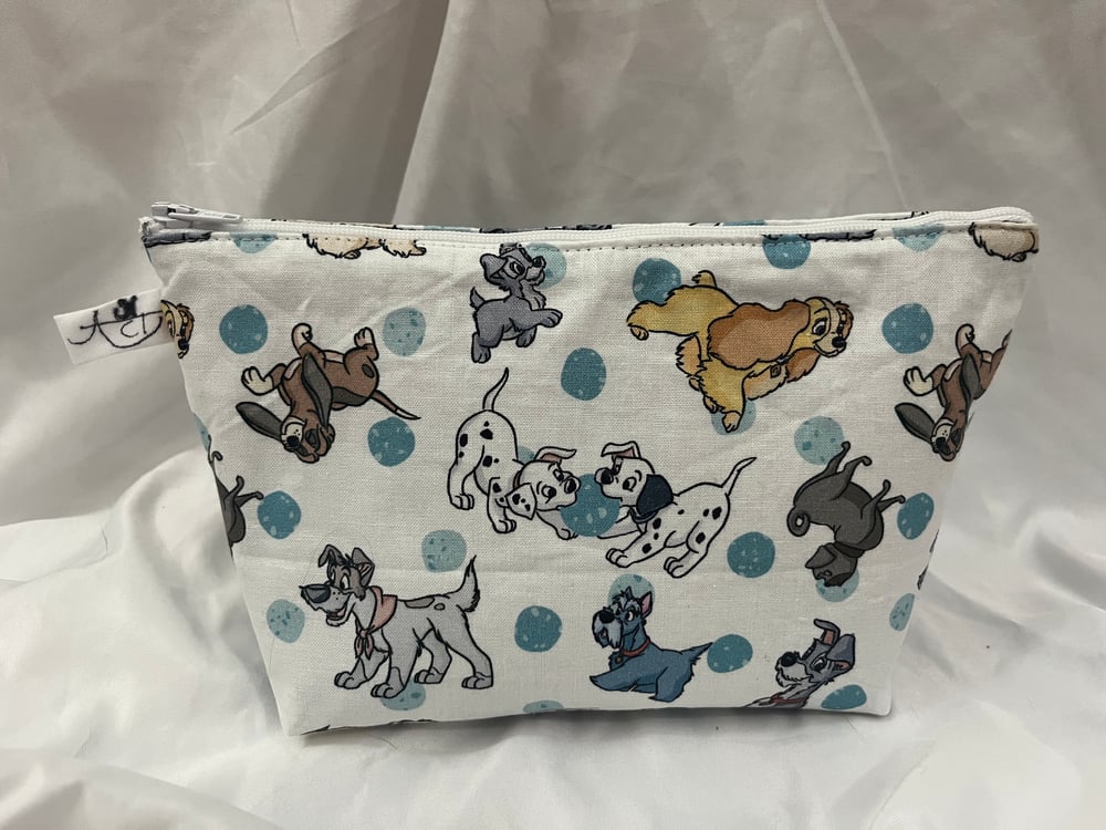 Image of Animated Dogs Zipper Pouch