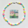 'playful ponyo' kidcore necklace