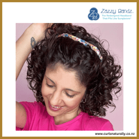 Image 1 of Zazzy Bandz® Hair Band (Wrapped Plain Colours)