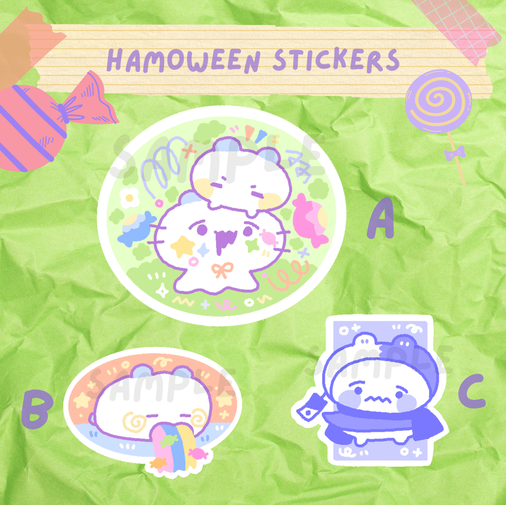 Hamoween Stickers