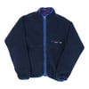 Vintage 90s Patagonia Glissade Reversible Fleece Jacket - Purple & Navy