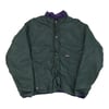Vintage 90s Patagonia Glissade Reversible Fleece Jacket - Hunter Green & Purple 