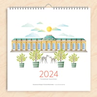Image 1 of Farbenfroher großer Potsdam-Kalender 2024