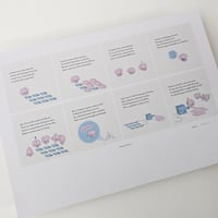 Image 2 of "A Brain That Fits" Print
