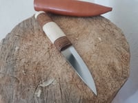 Image 2 of Sheath knife stainless, antler