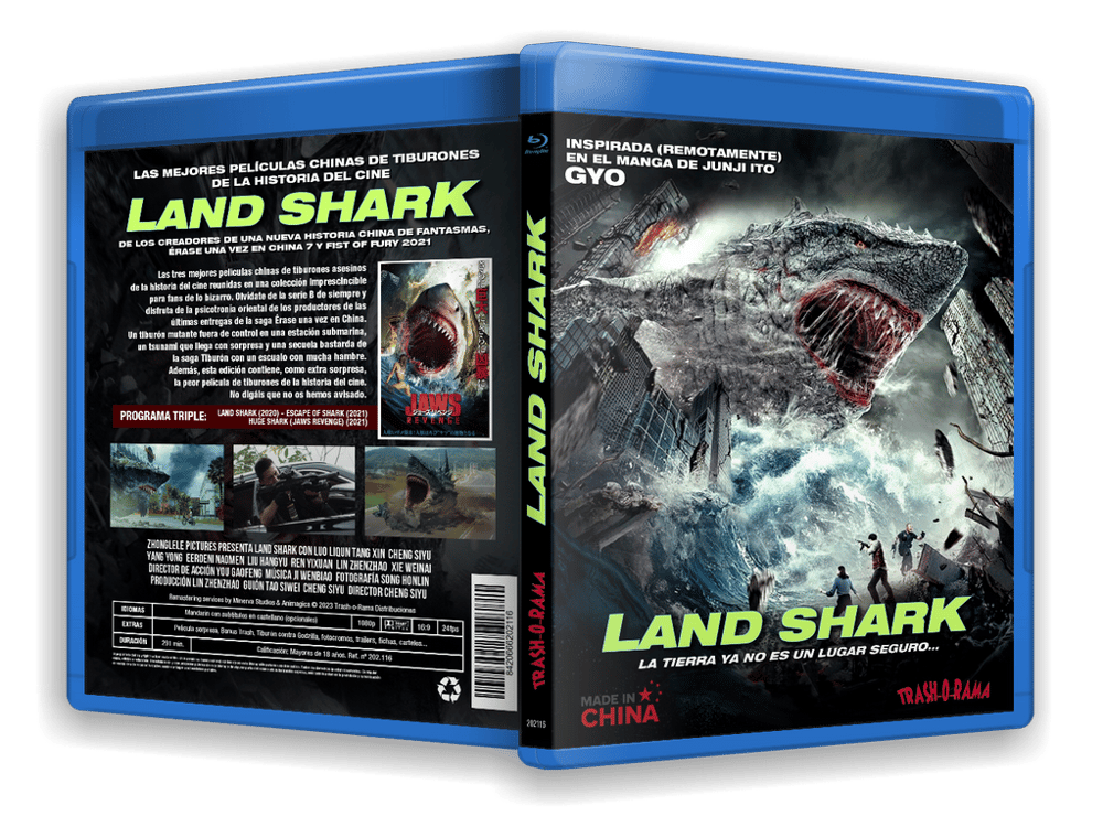 Image of LAND SHARK + ESCAPE OF SHARK + HUGE SHARK