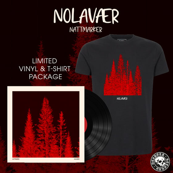 Image of Nolavær - Nattmarker (T-shirt/LP)
