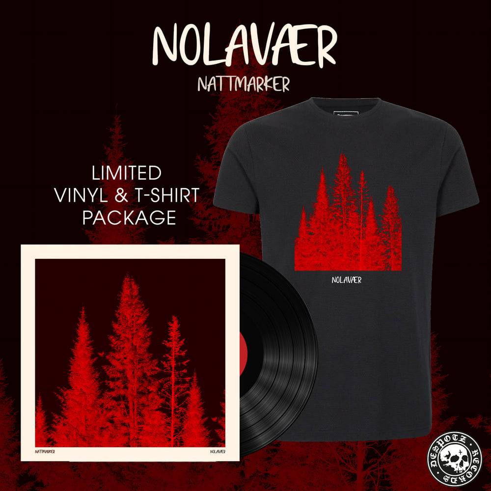 Image of Nolavær - Nattmarker (T-shirt/LP)