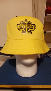 Image 5 of BLACK & YELLOW "DIFFERENT" T-shirt + Hat Set