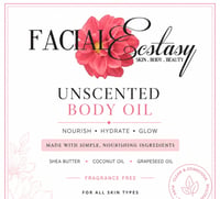 Unscented Body Oil 4 oz
