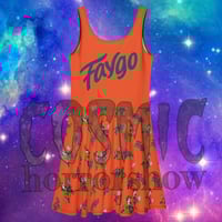 Image 2 of Hallowicked Grape Faygo Clown Skater Dress