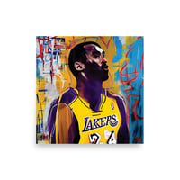 Abstract Expressionism Kobe Inspired 002 Print