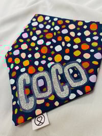 Image 2 of Navy Glitter Dots