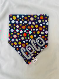 Image 1 of Navy Glitter Dots