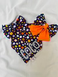 Image 3 of Navy Glitter Dots
