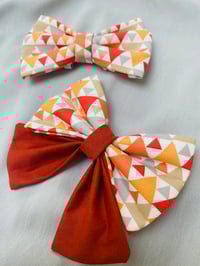 Image 2 of Autumn Geo Sailor Bow / Bow Tie