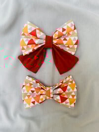 Image 1 of Autumn Geo Sailor Bow / Bow Tie