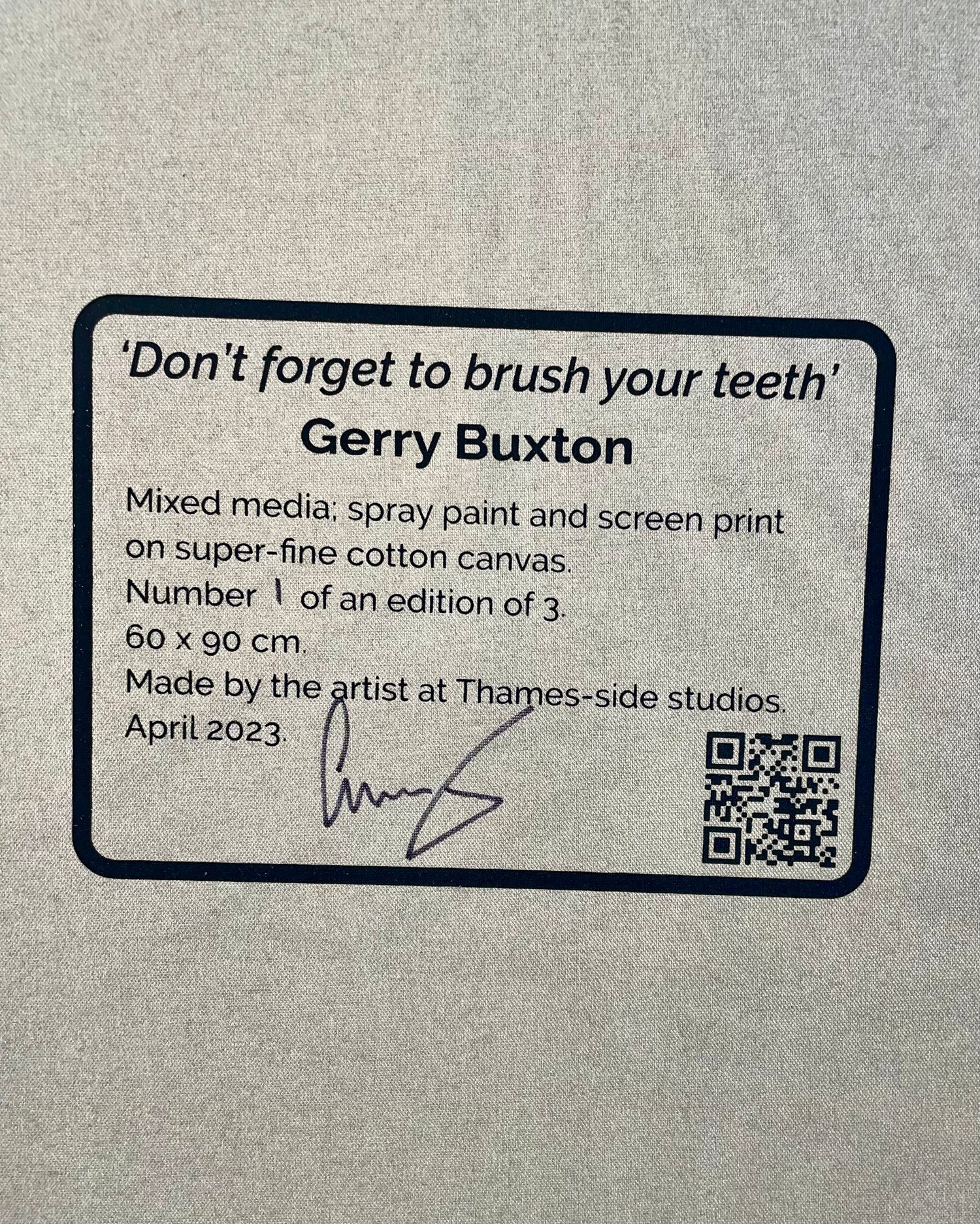 Image of Don’t forget to brush your teeth 