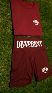 Image 1 of "DIFFERENT" ⚖️ BIKER SETS BURGUNDY & GOLD