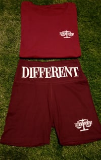 Image 2 of "DIFFERENT" ⚖️ BIKER SETS BURGUNDY & GOLD