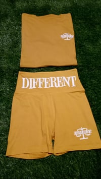 Image 4 of "DIFFERENT" ⚖️ BIKER SETS BURGUNDY & GOLD