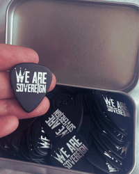 We Are Sovereign Guitar Pick 
