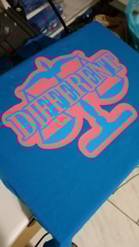 Image 2 of PINK/BLUE "DIFFERENT"⚖️ TSHIRT 
