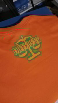 Image 2 of ORANGE/GREEN "DIFFERENT"⚖️ TSHIRT 