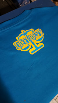 Image 3 of BLUE/YELLOW "DIFFERENT"⚖️ TSHIRT 