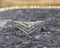 Image 1 of Triple Chevron Ring 
