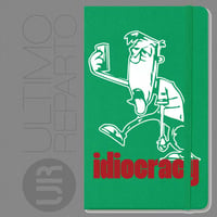 Image 1 of Notebook A5 15X21, Copertina rigida, elastico - IDIOCRACY (UR107)