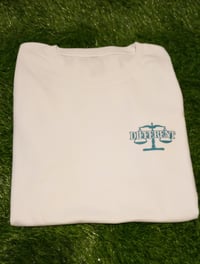 WHITE/TEAL "DIFFERENT" ⚖️ Tshirt