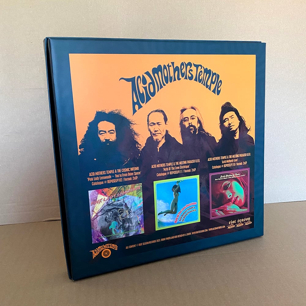 ACID MOTHERS TEMPLE 'Acid Motherly Love' Exclusive Box & Magenta 2xLP (with OBI)