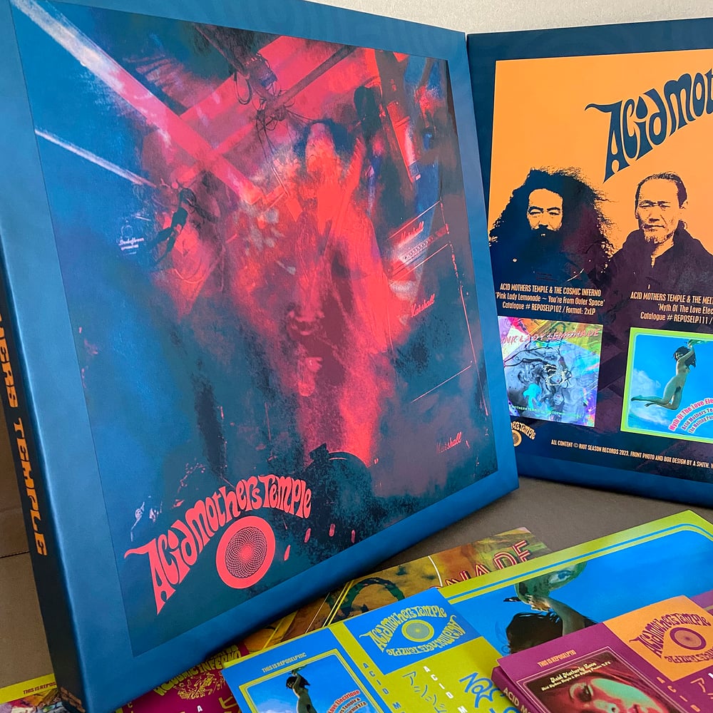 ACID MOTHERS TEMPLE 'Acid Motherly Love' Exclusive Box & Magenta 2xLP (with OBI)