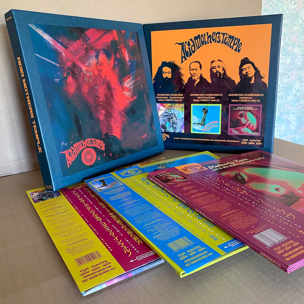 ACID MOTHERS TEMPLE 'Acid Motherly Love' Exclusive Box & Magenta 2xLP (with OBI)