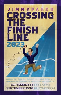 CROSSING THE FINISH LINE 2023 POSTER