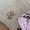 Pink Spink & Forcible Ouija board 