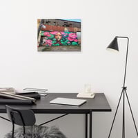 Image 3 of Lotus Mother Mural Brooklyn Canvas Print