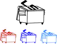 Image 1 of LS Dumpster Decal
