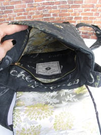 Image 4 of French Script Backpack Bag