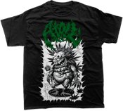 Image of Atoll East Coast Tour Shirt (Weed Monster)