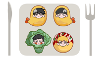 Image 2 of  Mob Psycho 100 Picnic Charms