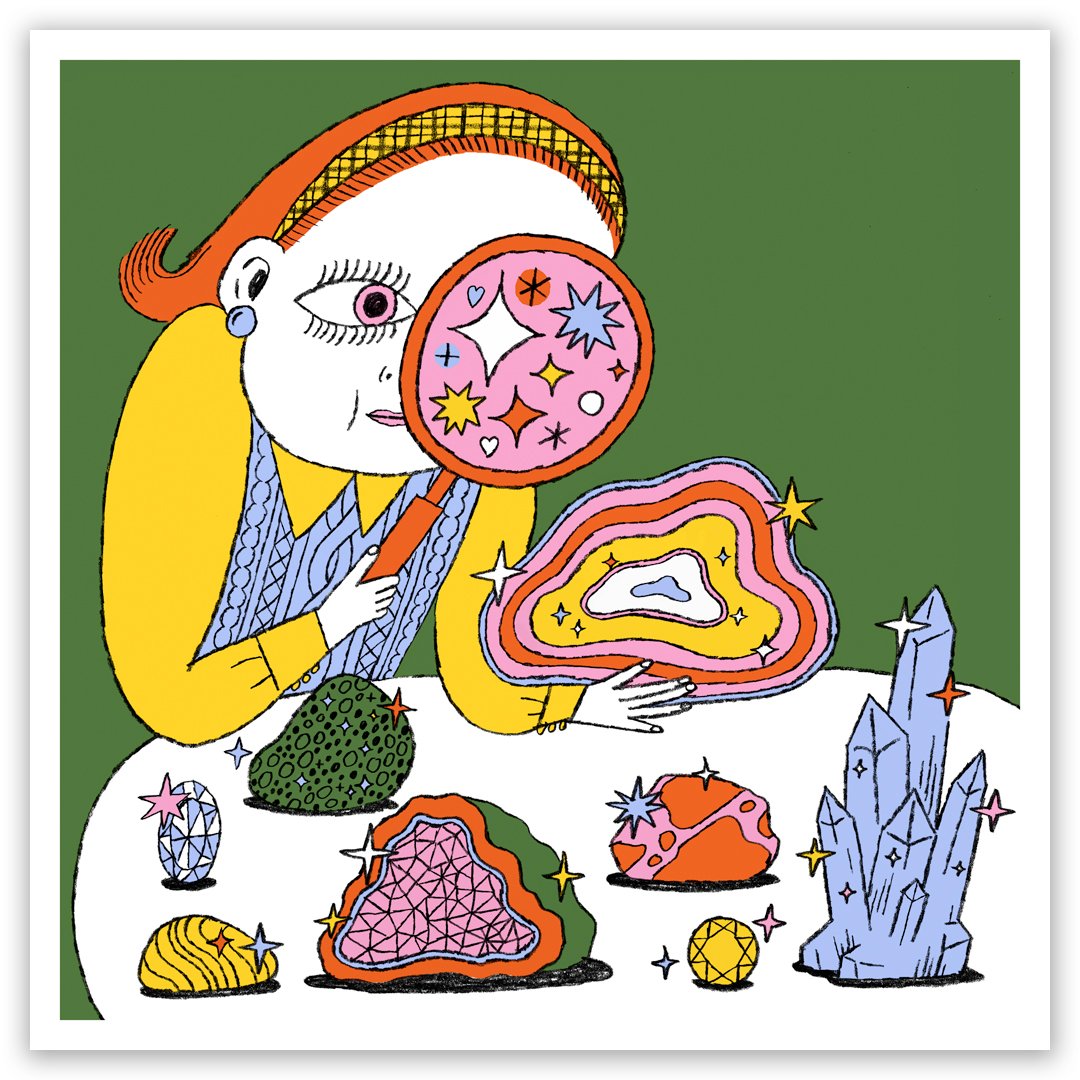 Gems Print | Minstudio