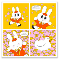 Bunny Comic 3 Print