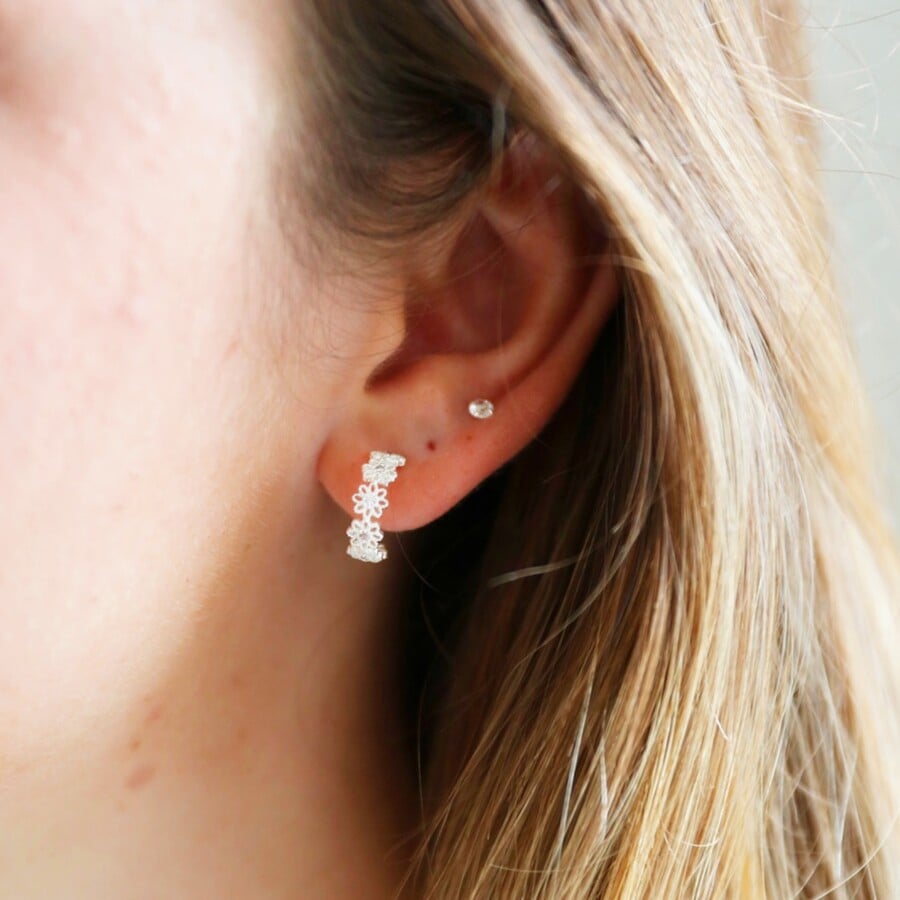 Image of Lisa Angel | Daisy Hoops