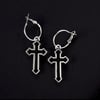 Psalm 91 Cross Earrings