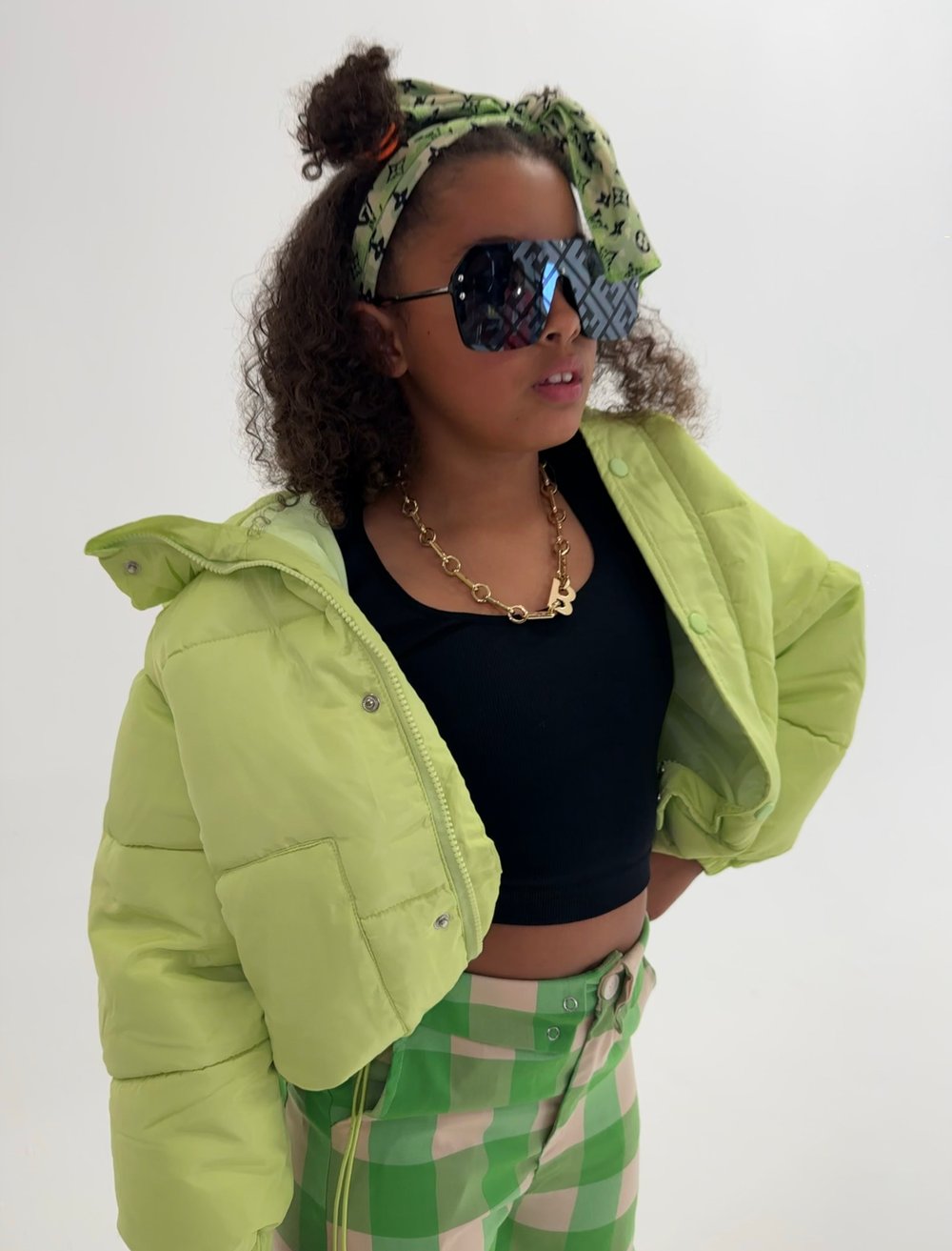 Image of Neon Bomber Jacket