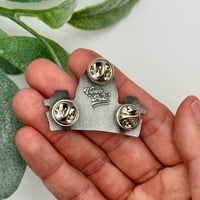Image 5 of LIFT HEAVY Antique Silver Pin