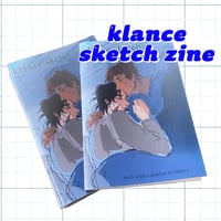 Image 1 of klance sketch zine