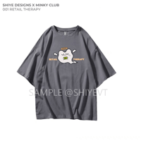 Image 1 of MINKY CLUB 001 Retail Therapy Tshirt